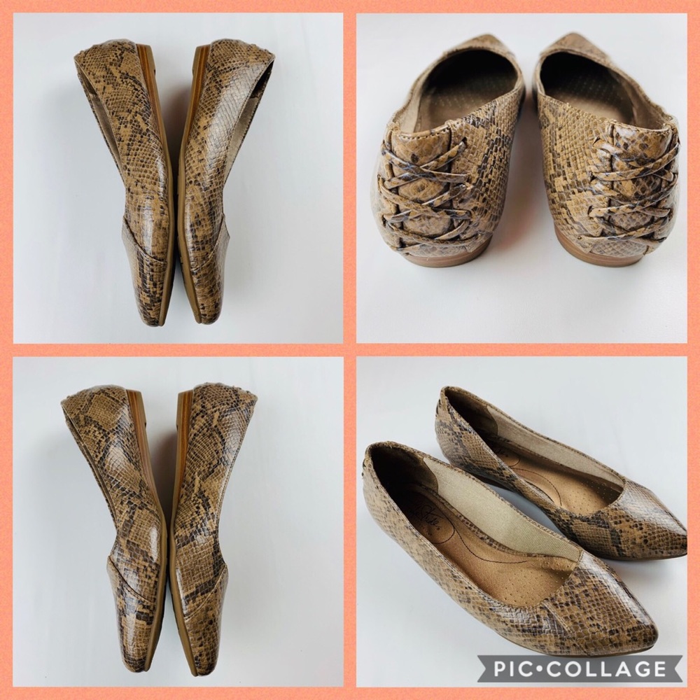 Life Stride | Snake Print Flats